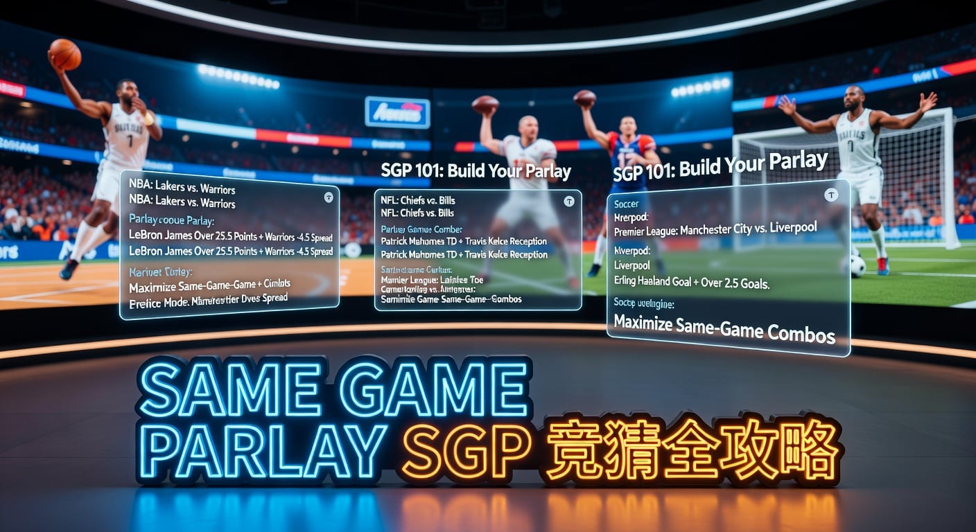 超级过关 same game parlay SGP投注技巧与构建思路