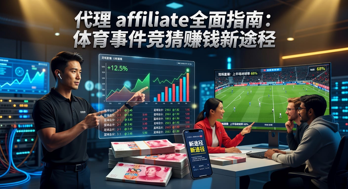 代理 affiliate：体育合作分成与流量变现解析