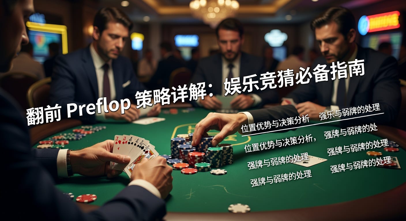 翻前 preflop 实战思路与开局决策解析