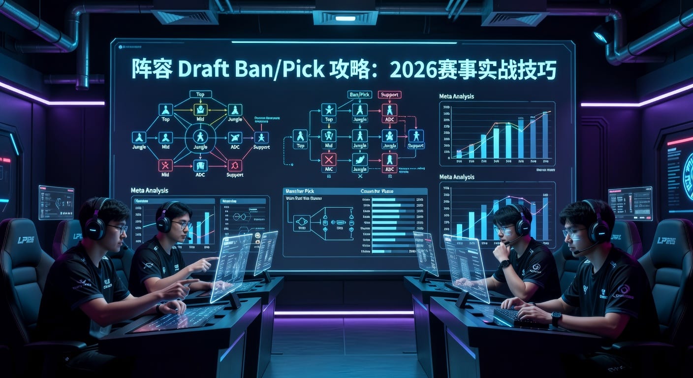 阵容 Draft Ban/Pick 实战解析｜赛前博弈与临场判断