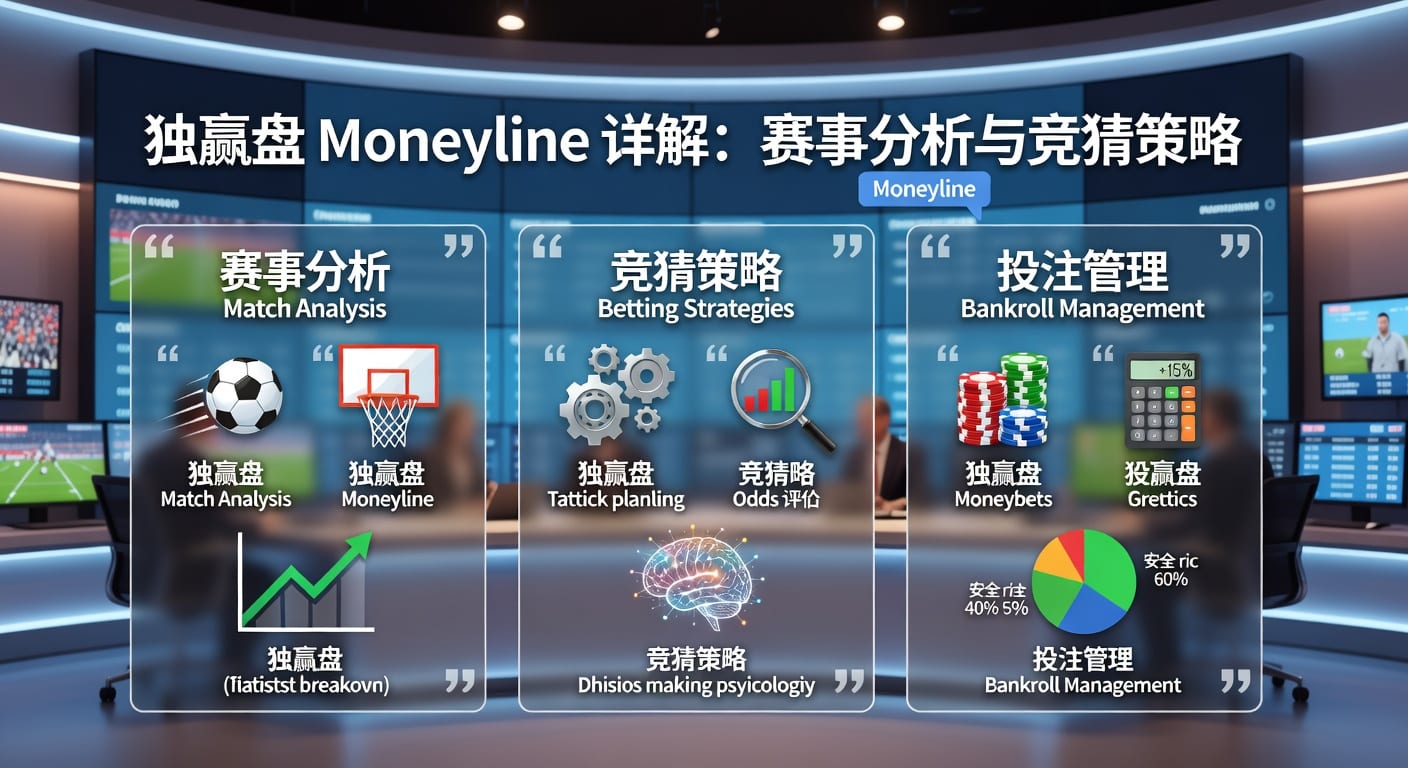 独赢盘 moneyline 玩法与投注技巧解析